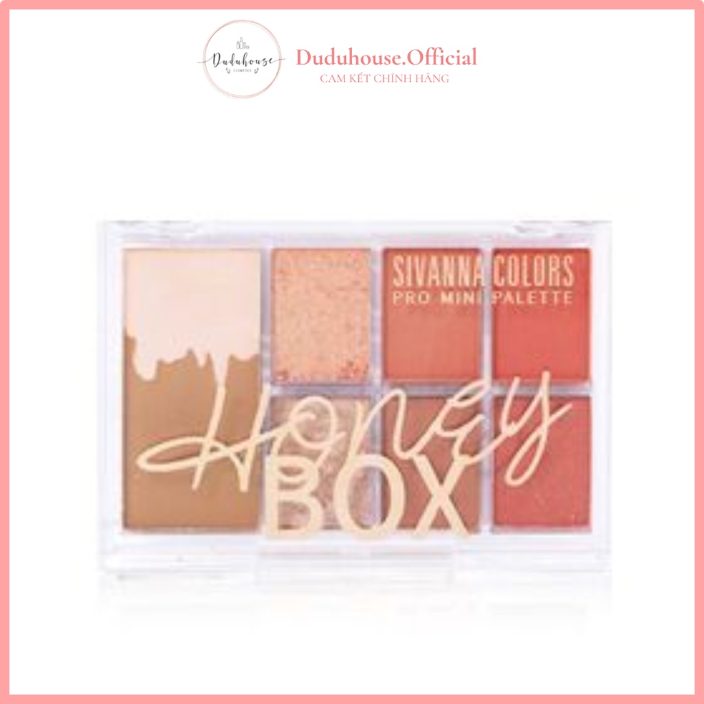 Bảng Phấn Mắt Sivanna Colors Honey Box Eyeshadow Palette