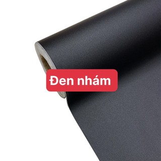 Decal Đen Nhám, decal dán đổi màu nội thất ô tô dạng kim sa sang trọng
