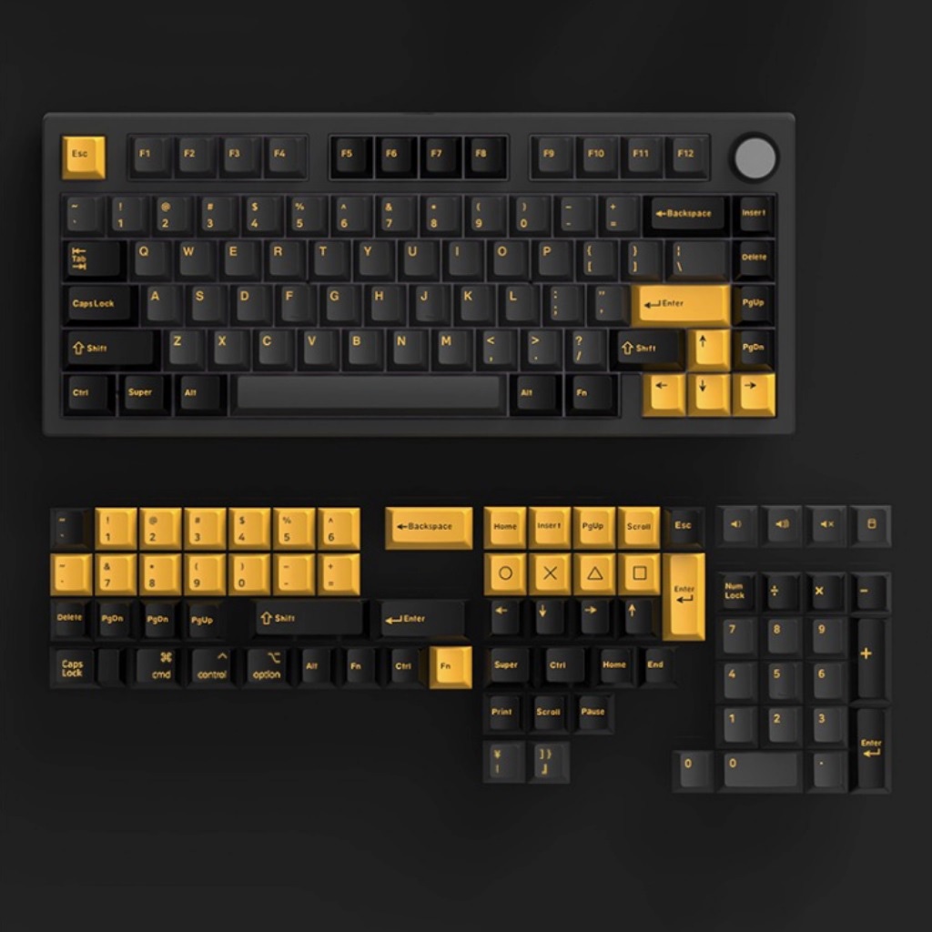 Bàn phím cơ FL-Esports GP75 CPM Polar Night / Taro Purple