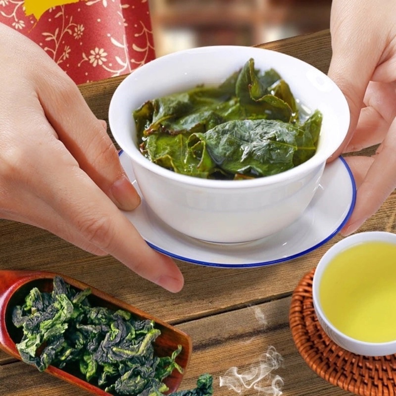 Trà Tieguanyin Thiết Quan Âm Hộp Gỗ 500g