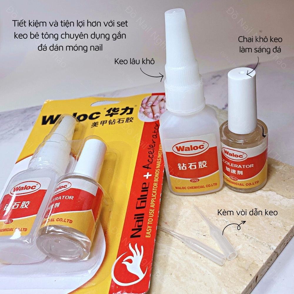 Nước khô keo làm sáng đá waloc 15ml JELIVA