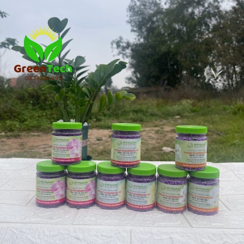 Phân Tan Chậm Thông Minh Rynan 200 210 220 Chăm Sóc Hoa Lan Lọ 150G