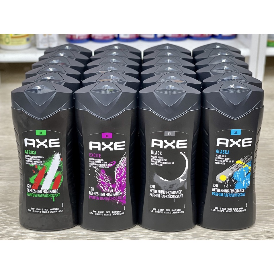 Tắm Gội Hương Nước Hoa AXE Refreshing Fragrance Parfum 400ml