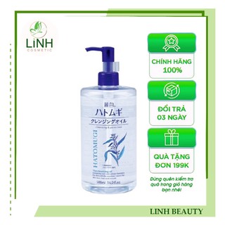 Dầu tẩy trang hatomugi nhật bản 500ml