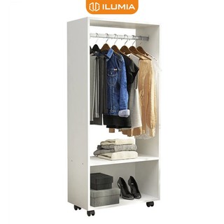 Tủ quần áo di động kết hợp tủ để giày ilumia - gp200