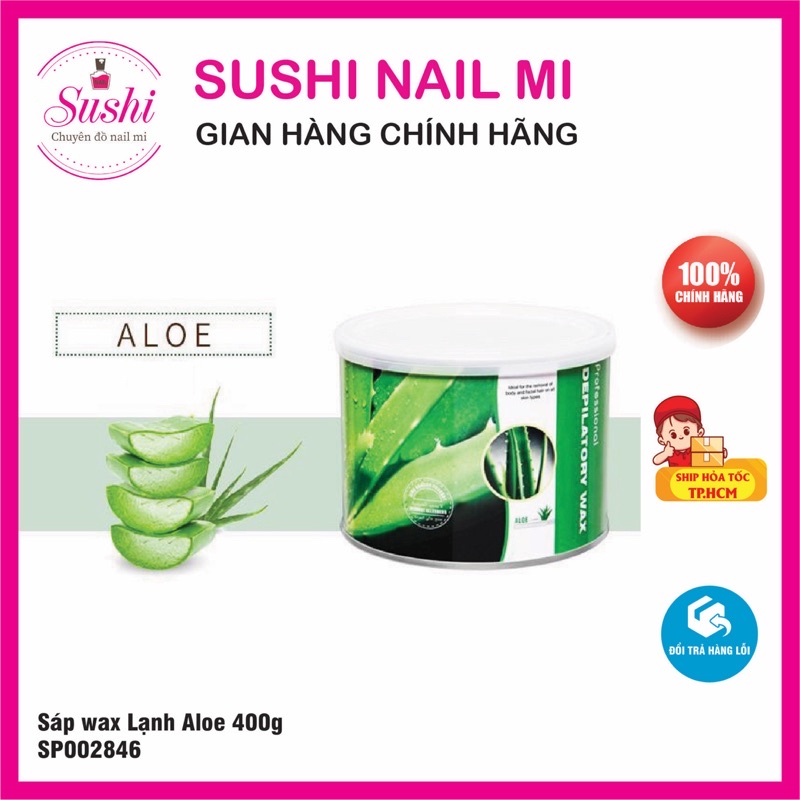 Sáp wax lạnh 400g chuyên dụng cho các spa nail - Sushi nail mi