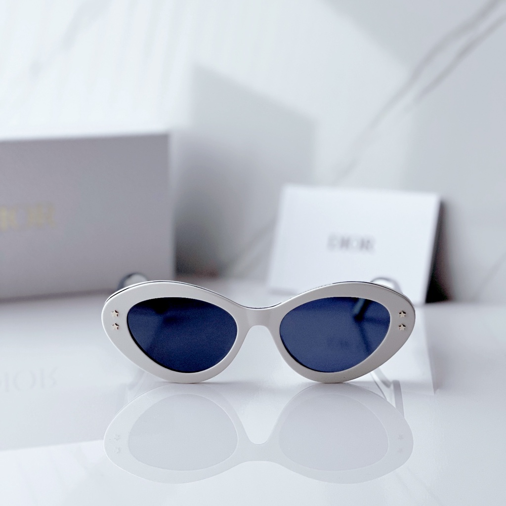Kính mát chính hãng nữ Dior Pacific dòng siêu sang chảnh- Kích thước 53-18-140, lens xanh cực chơi