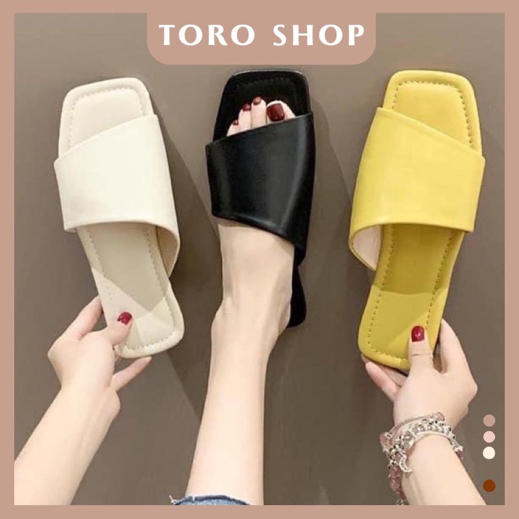 Dép bảng bự che khuyết điểm khi mang lên chân cực xinh bigsize 35/46