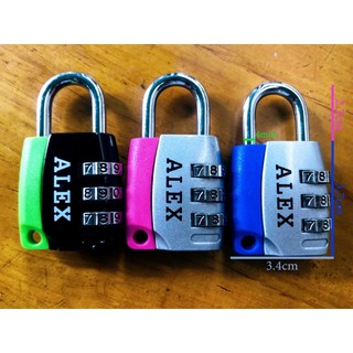 Khoá số mini dùng khoá vali, túi xách, tủ nhỏ