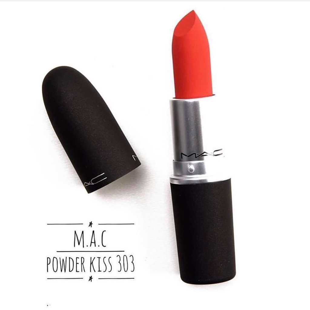 Son MAC Powder Kiss Lipstick Màu 926 Dubonnet Buzz