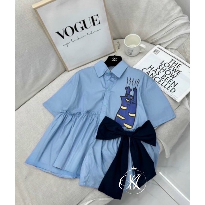 💋 SET BỘ BABYDOLL NƠ BÈO SIÊU XINH 60-90kg 💋 BIGSIZE RIN HEO