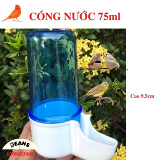 Cóng nước 490ml, 75ml , 120ml , 260ml, 415ml cho chim yến hót, finch, vẹt nhỏ...