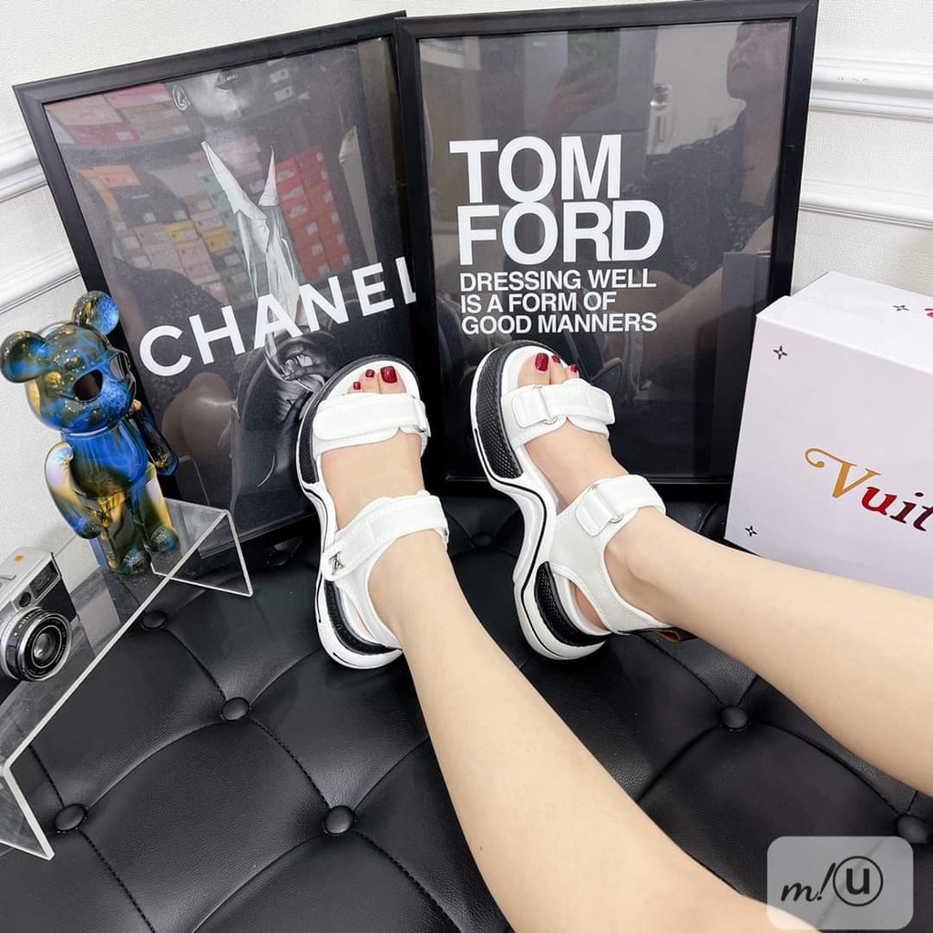 Sandan LV nữ- hàng QC fullbox sẵn màu nâu đen trắng hồng kèm video thật