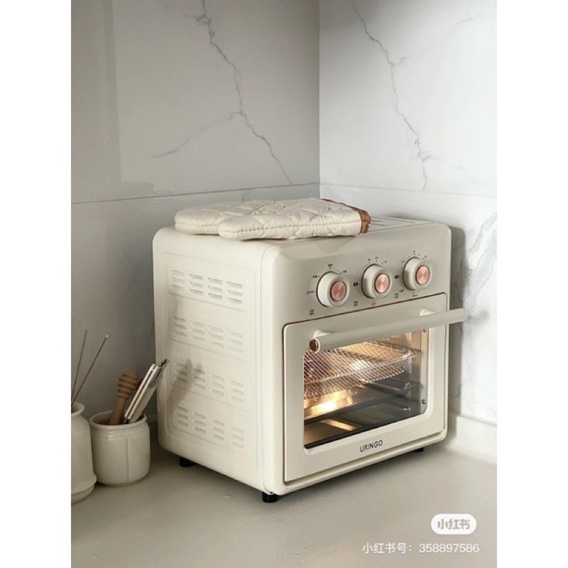 NỒI CHIÊN KHÔNG DẦU KÈM LÒ NƯỚNG URINGO