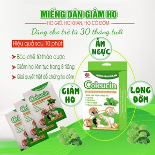 Miếng dán giúp giảm ho Coleucin