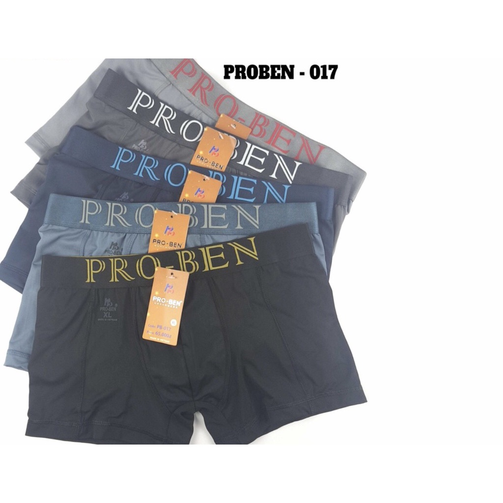 Quần lót nam thun lạnh cao cấp BOXER ProBen - 017 quần sịp đùi co giãn thông thoáng thoải mái BIKINI TINA