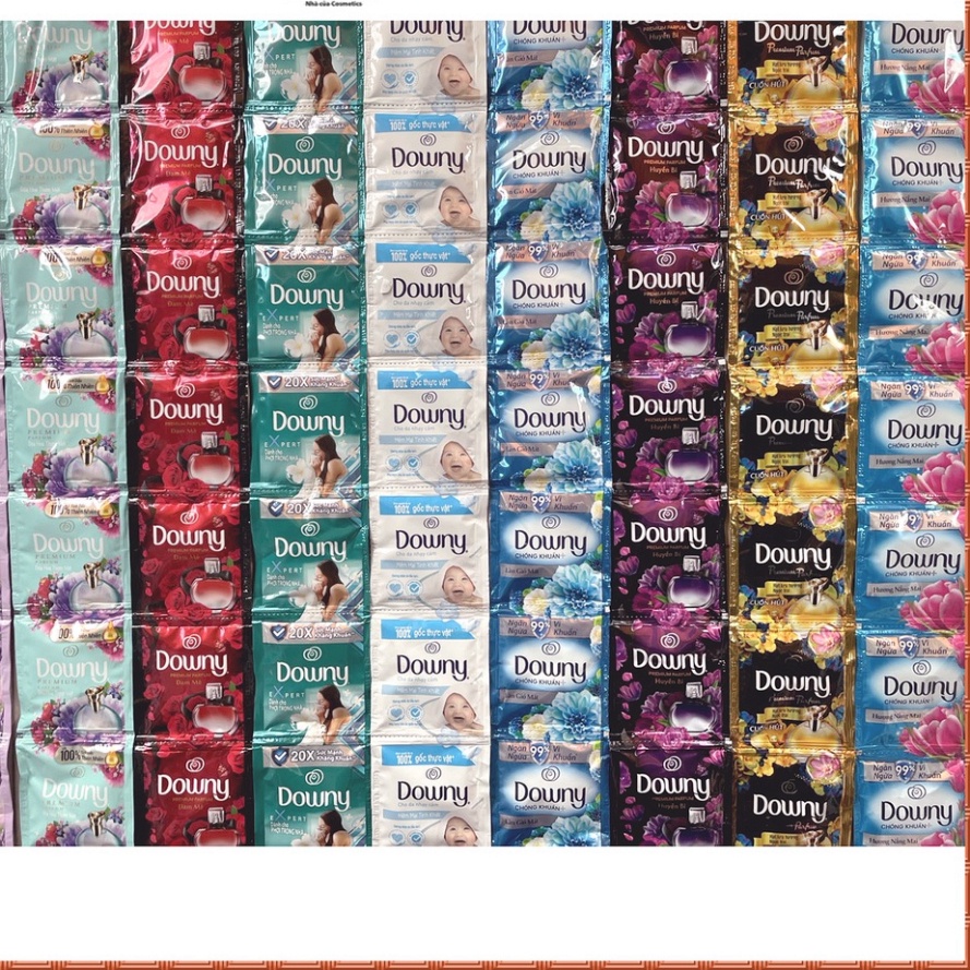 1 Dây 10 Gói Nước Xả Downy 1 Lần Xả 20ml/gói
