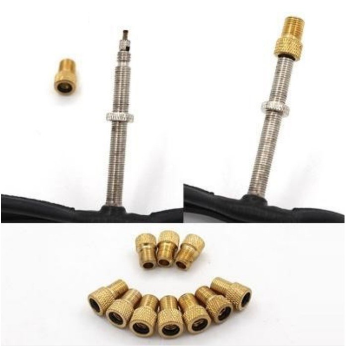 Đầu chuyển đổi từ van hạt gạo kiểu Pháp sang đầu van xe máy ô tô