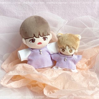 Outfit doll 10cm 15cm 20cm - áo dài "khoai môn"