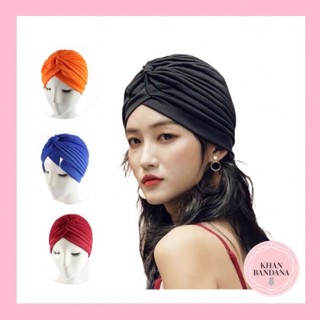Mũ alibaba nhiều màu phong cách vintage Turban bohomian
