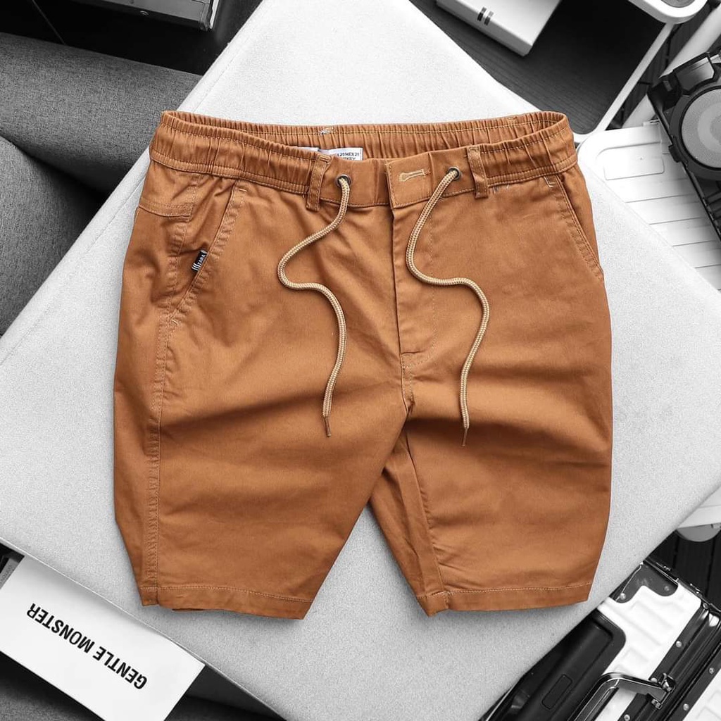Quần lửng, short Kaki Co Giãn Cao Cấp Không Phai Không Xù