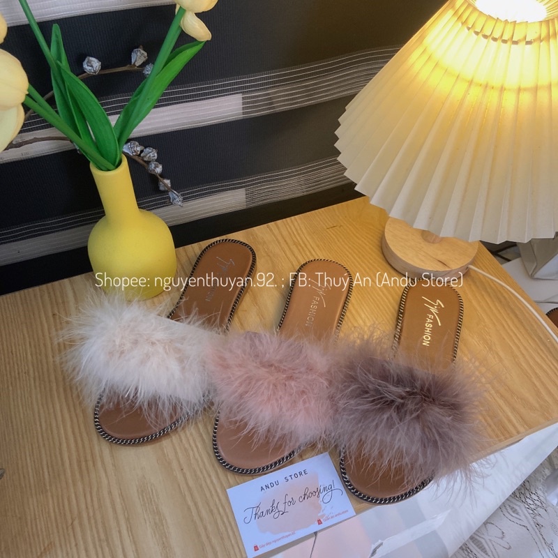 Dép lông sang chảnh Loai 1 Andu Store