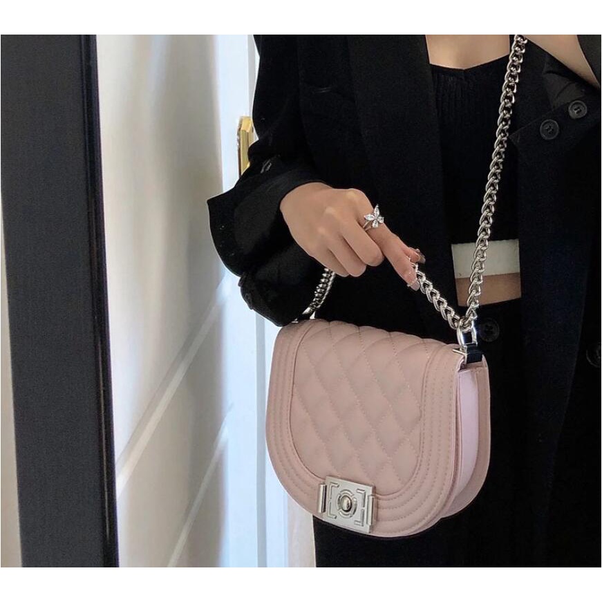Túi Xách Đeo Chéo Dây Mắt Xích Mẫu Mới 2023 Thời Trang Mùa Hè Cho Nữ