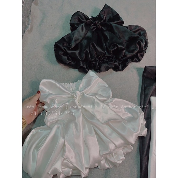 Set phi lụa nơ ống cúp ngực ảnh thật h1,2,3 hàng loại 1