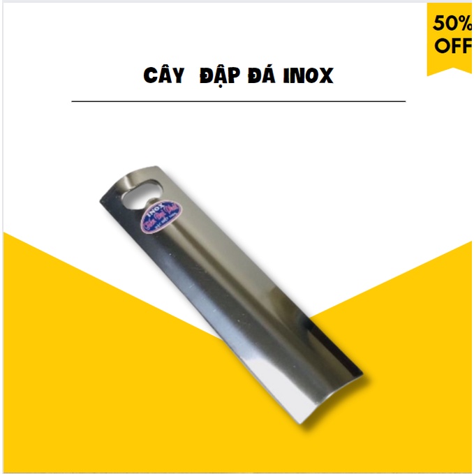 Cây Đập Nước Đá Bằngng Inox , Cây Xúc Đá Bằng Inox - CÂY ĐẬP ĐÁ INOX CAO CẤP -shianhome-
