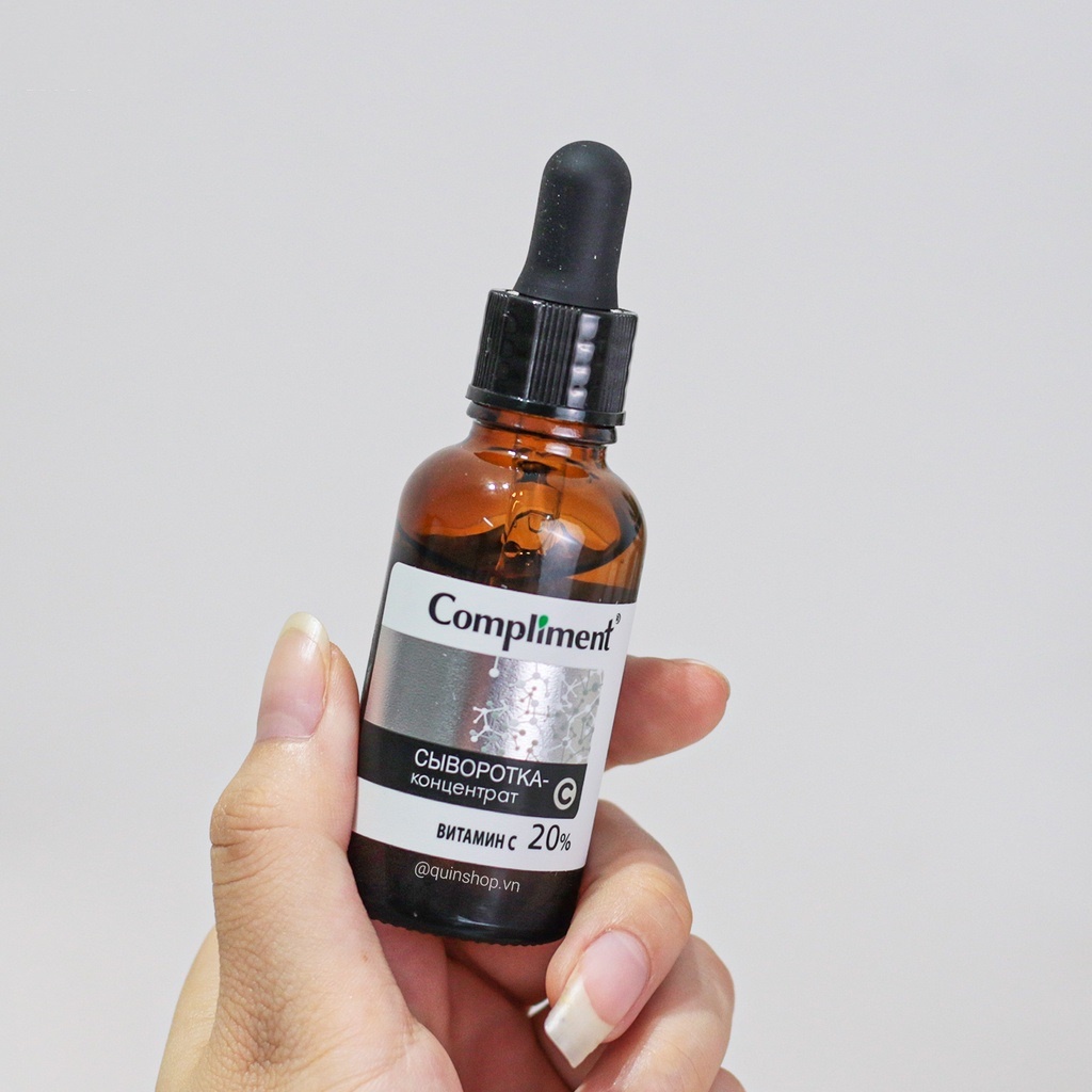 Serum Compliment Vitamin C 20%, Serum Compliment 2% BHA , Compliment 5% Hyaluronic Acid nhập khẩu Nga