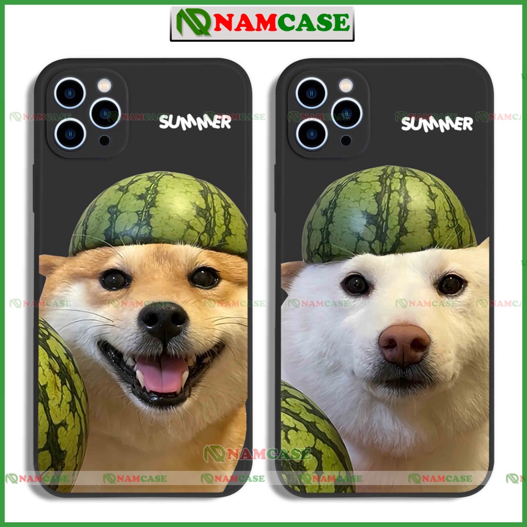 Ốp lưng iphone cặp đôi hoạt hình độc lạ chó ngộ nghĩnh dễ thương đẹp cho ip 6/6s/7/8/X/XS/11/12/13/14 Pro Plus Max