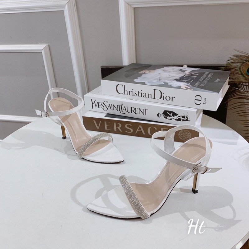 ☘️ Sangdal cao gót 9cm quai đá mũi nhọn. hàng có sẵn