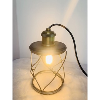 ĐÈN LỒNG TRANG TRÍ TREO THẢ KIỂU VINTAGE ( TẶNG KÈM BÓNG )