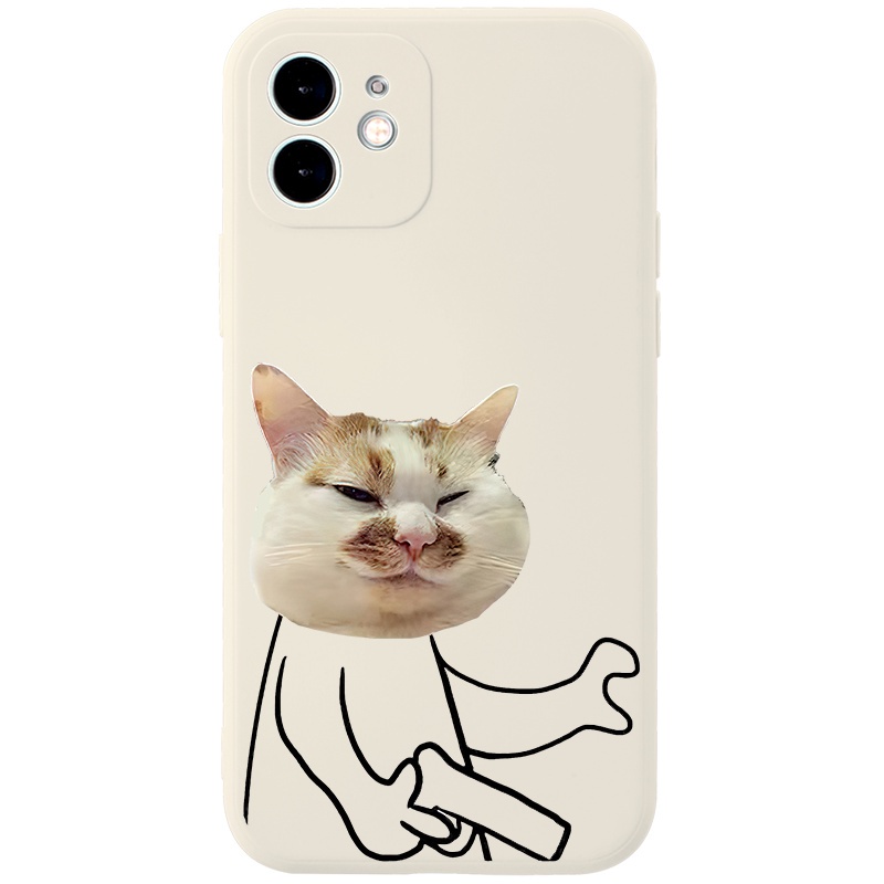 Ốp lưng điện thoại iphone dog cat bựa hoạt hình siêu dễ thương iPhone 14 13 12 11 Pro Max SE 2020 XS 8 7 ip 6S 6 Plus