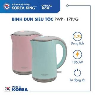 Bình đun siêu tốc korea king pwp-17p/g