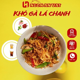 Khô gà lá chanh NGON ĂN VẶT thơm ngon thịt gà chất lượng cao
