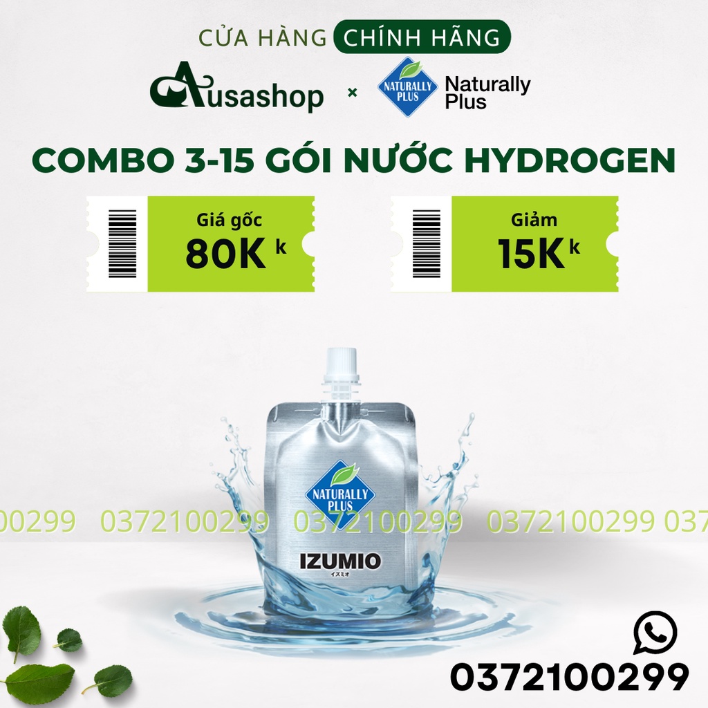Nước IZUMIO Nhật Bản - Gói Lẻ Đại Lý Phân Phối -
