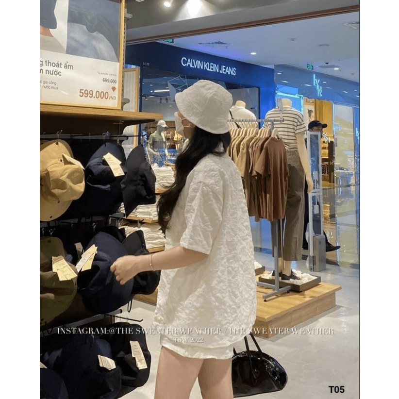 ĐẸP XINH LUNG LINH - SET SƠ MI XỐP KIỂU DÁNG TRẺ TRUNG NĂNG ĐỘNG HỢP THỜI TRANG CỰC HÚT MẮT - CN SHOP YOYO STYLE