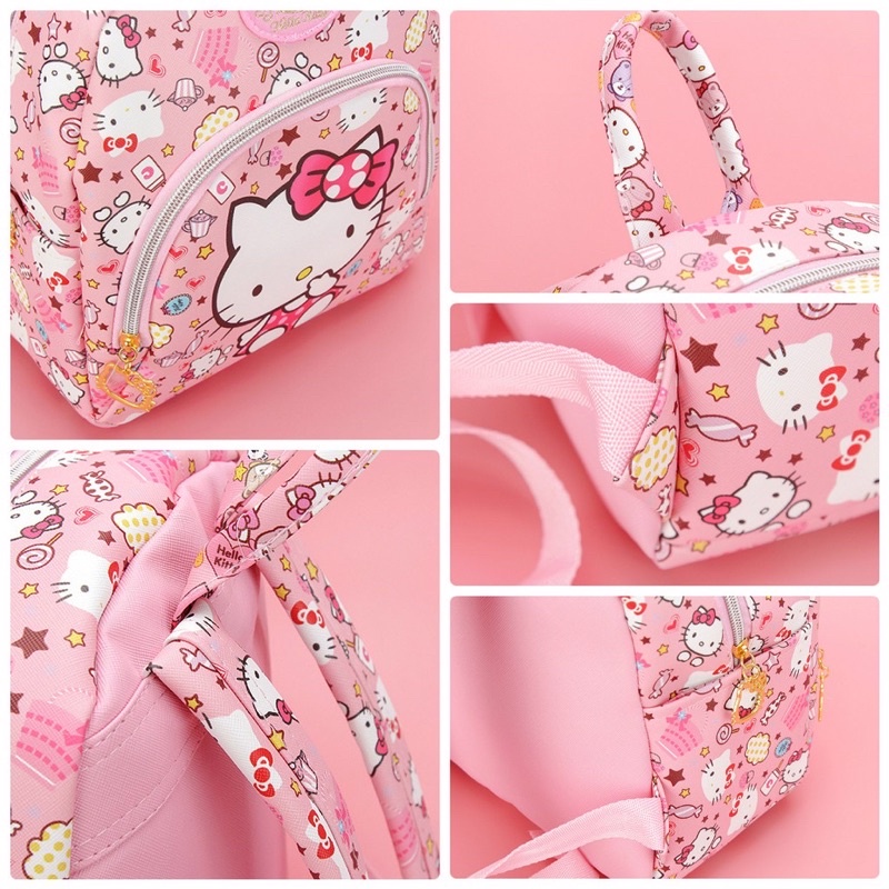 Balo Kitty cho bé mầm non , balo mẫu giáo