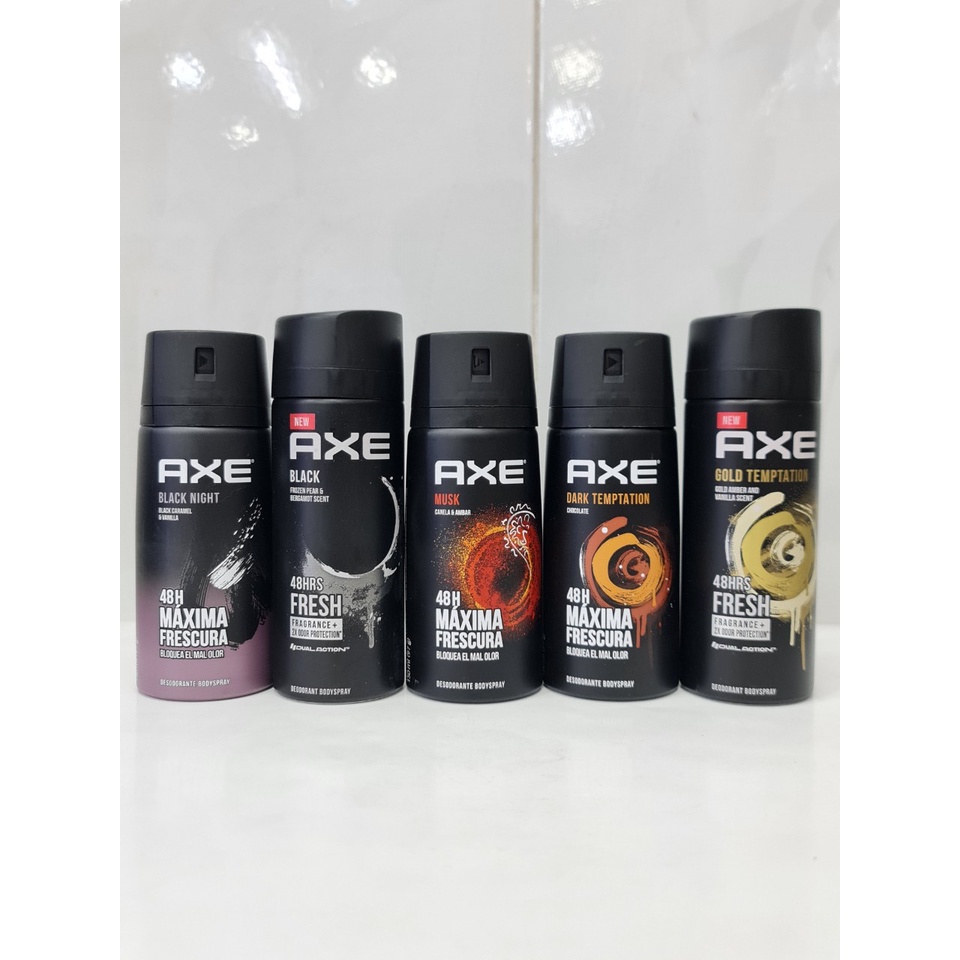 Xịt Khử Mùi Toàn Thân Cho Nam AXE 150ml Châu Âu