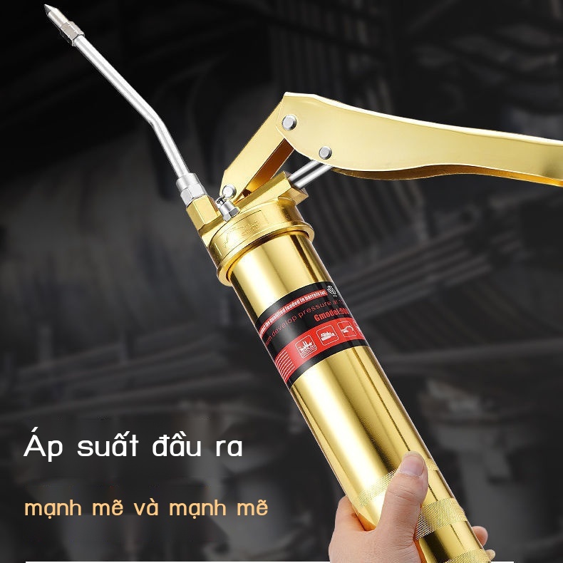 Bán hàng trực tiếp tại nhà máy súng phun mỡ thanh đơn và đôi hướng dẫn sử dụng bơ cao áp hiện vật dầu xúc