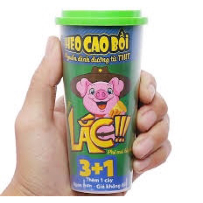 Xúc xích lắc phô mai , hiệu Heo cao bồi của Masan. hộp 4cây