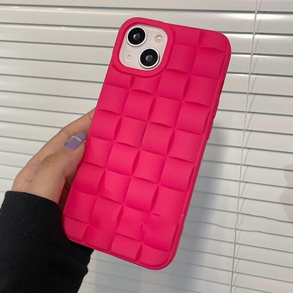 Ốp Điện Thoại TPU Mềm Chống Sốc Họa Tiết Caro Sang Trọng Cho IPhone 14 13 12 11 Pro Max XS XR 8 7 Plus