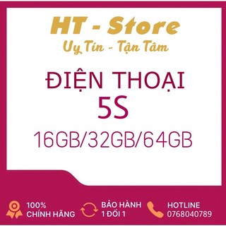Điện thoại ip 5s 16/32/64gb quốc tế và lock đẹp keng