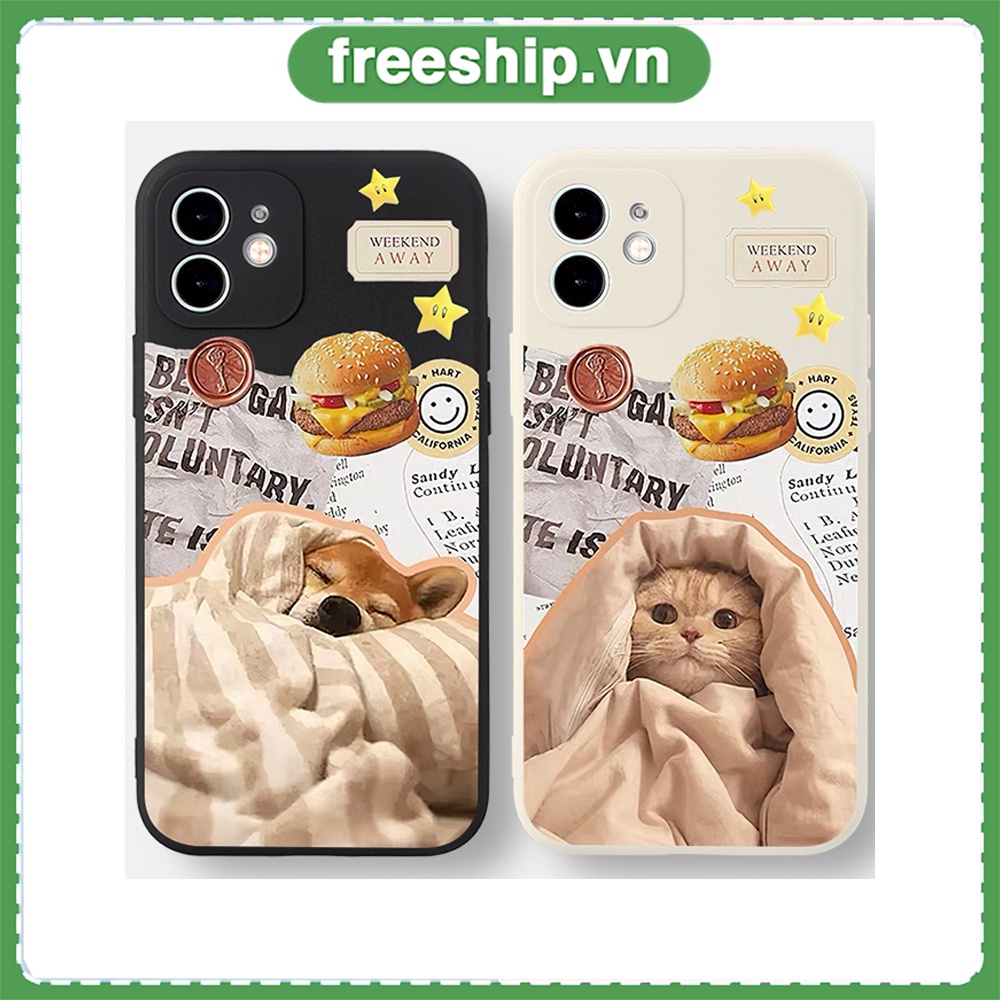 Ốp lưng iphone mềm cặp đôi cún thỏ dễ thương đẹp cho iPhone 14 13 12 11 Pro Max SE 2020 X XR XS 8 7 6S 6 Plus