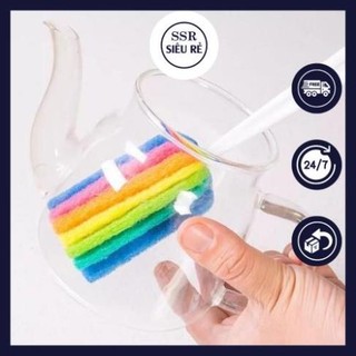 Cọ Rửa Ly 7 Màu (COMBO 3 Cây) Rửa Bình Sữa Cốc Nước Bình Nước Giữ Nhiệt