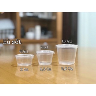 Lốc 100 hủ đựng nước sốt, nước chấm (2oz-60ml)