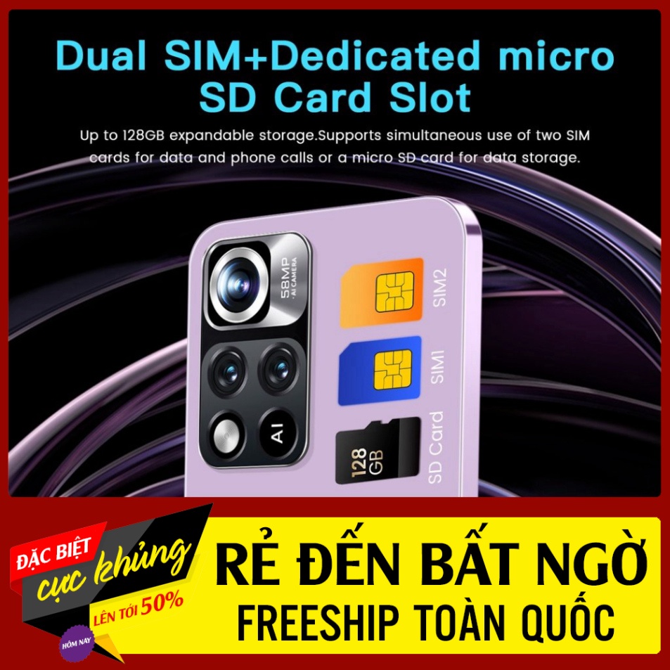 Điện Thoại Note11 Pro Chính hãng mới 2023 (12GB / 512GB) Android 5g Trò chơi của Google COD -5G Phone