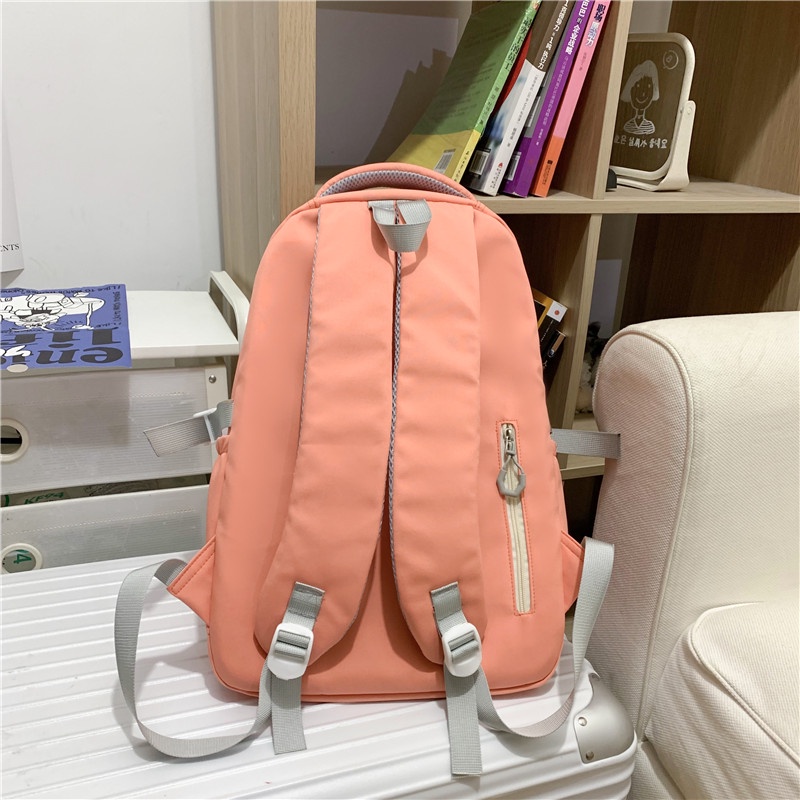 Balo PRETTYZYS sức chứa lớn phong cách Hàn Quốc 2023 cho nữ/ vị thanh niên 15.6 inch