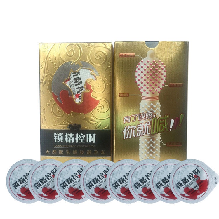 Bao Cao Su cao cấp gân gai co thắt kéo dài thời gian - hộp 10 bao